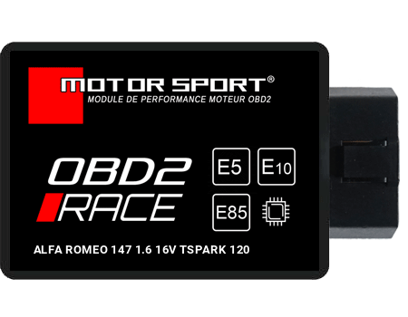 Engine Performance Module Alfa Romeo 147 1.6 16V TSPARK 120 - OBD2 RACE