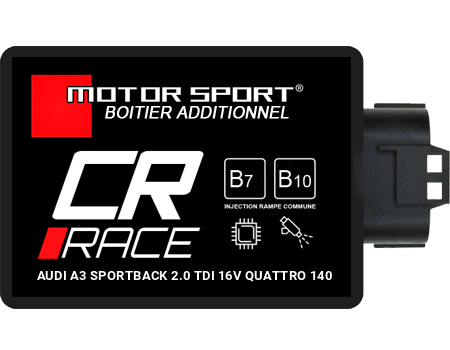 Tuning Box Audi A3 Sportback 2.0 TDI 16V QUATTRO 140 - CR RACE